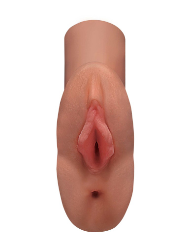 Perfect Pussy Double Stroker - Tan  2