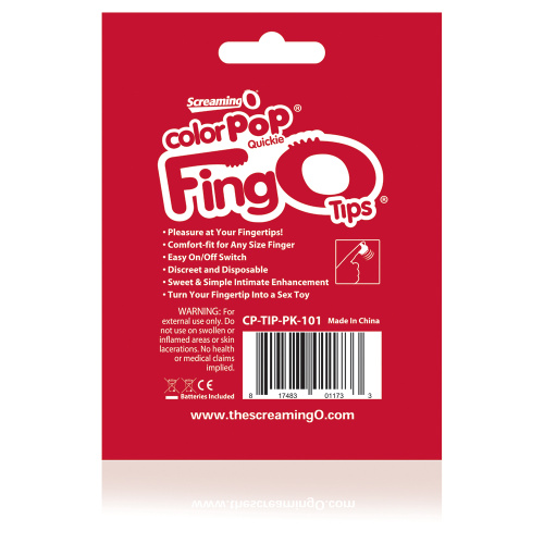 Colorpop Quickie Fingo Tips - Each - Pink  5