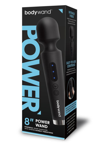 Bodywand 8 Inch Power Wand - Black  2