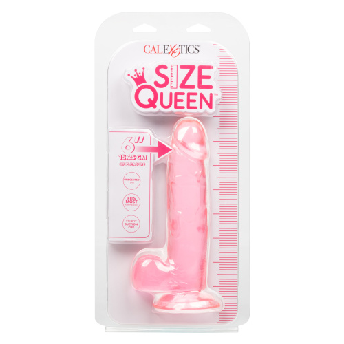 Size Queen 6 inch/15.25 Cm - Pink  2