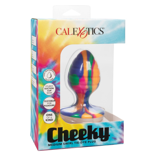 Cheeky Medium Swirl Tie-Dye Plug  2