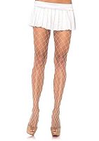 Xena Spandex Diamond Tights - One Size - White