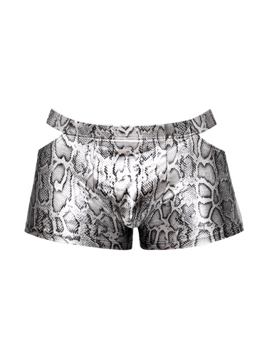 s'naked Pouch Short - Small - Silver/black  4