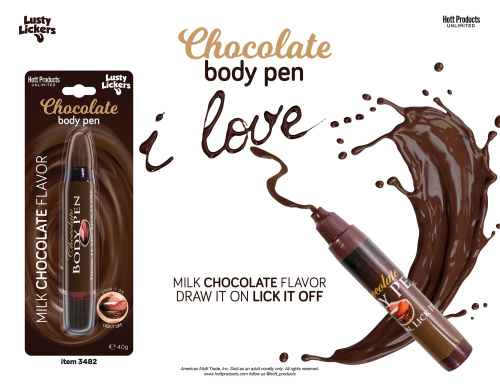MILK CHOCOLATE BODY PEN  2