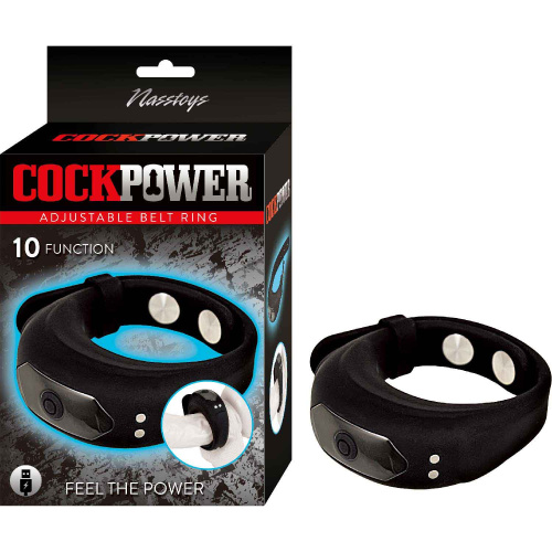 Cockpower Adjustable Belt Ring - Black  5