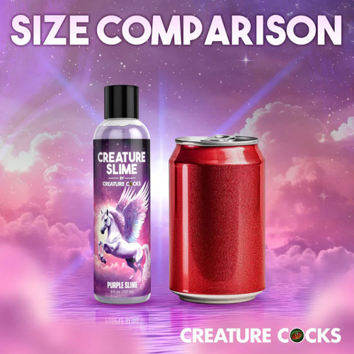 8oz Creature Slime Purple Slime Water-Based - Lubricant  3