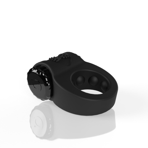 Screaming O - Big O Ritz Rechargeable Vibe Ring -  Black  2