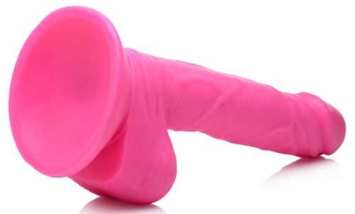 Pop Pecker 6.5 Inch Dildo With Balls - Pink  4