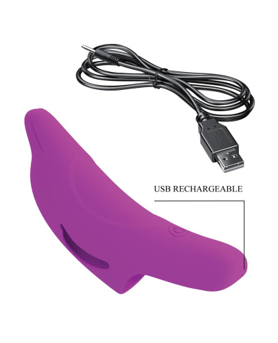 Delphini Dolphin Honey Finger Vibrator - Fuchsia  3