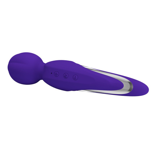 Walter Super Soft Silicone Wand - Violet  3
