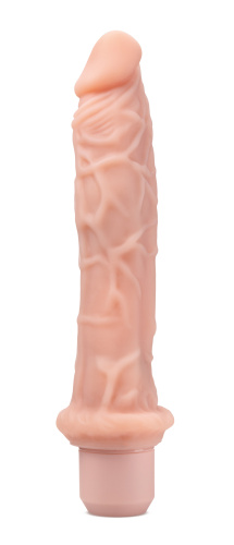Dr. Skin Silicone - Dr. Richard - 9 Inch Vibrating Dildo -Beige  3