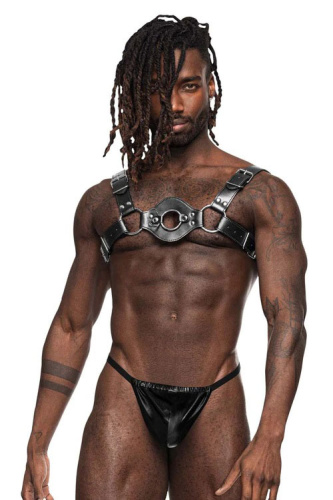 Libra Leather Harness - Black  5
