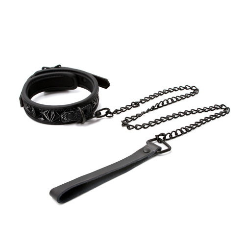 Sinful - 1 Inch Collar - Black  2