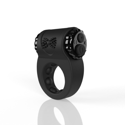 Screaming O - Big O Ritz Rechargeable Vibe Ring -  Black  3