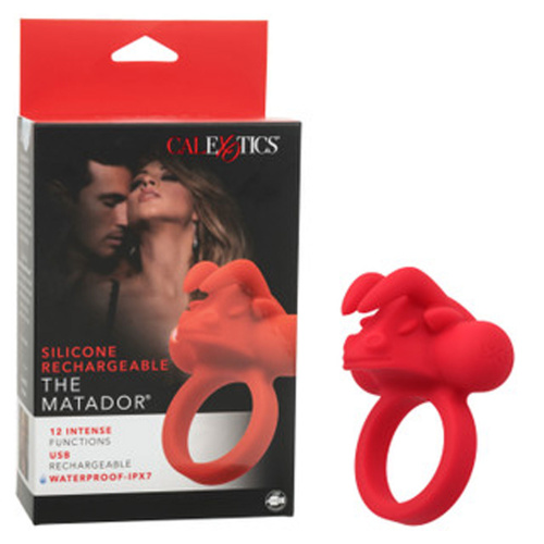 Silicone Rechargeable the Matador - Red  2