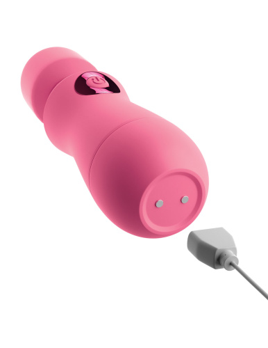 Omg! Wands Enjoy Rechargeable Vibrating Wand - Pink  3