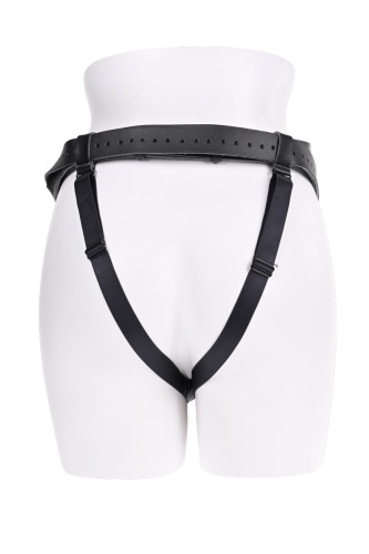 Aurora High Waisted Strap on - Black  3
