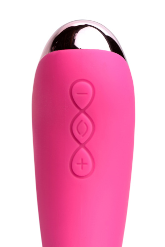 Silicone G Spot Wand - Magenta  3