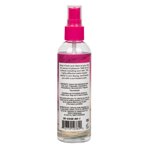 California Dreaming Tropical Scent Body Safe Toy Cleaner 4 Oz  2