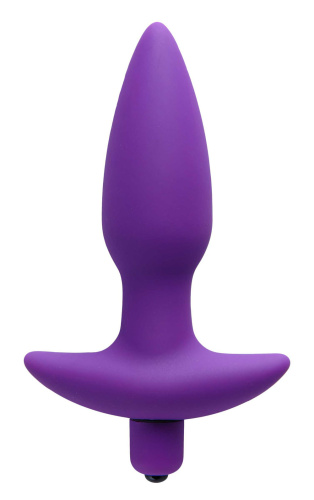 Aria Vibrating Silicone Anal Plug - Medium  2