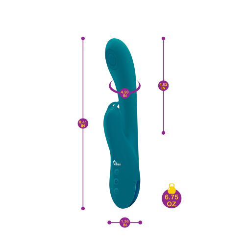 Razzle - Ocean - Rechargeable Thumping G-Spot  Rabbit  3