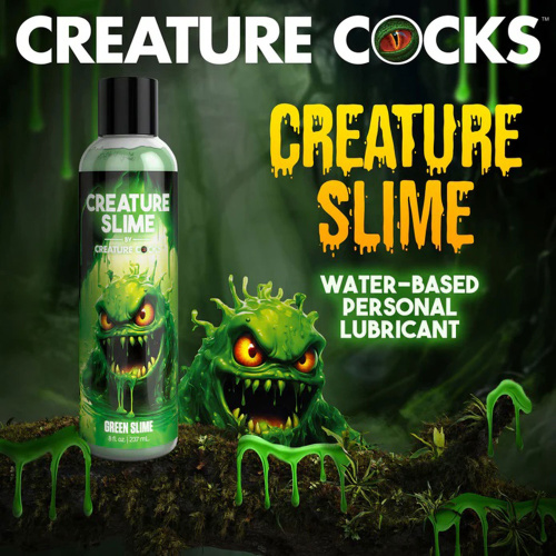 8oz Creature Slime Green Slime Water-Based - Lubricant  2