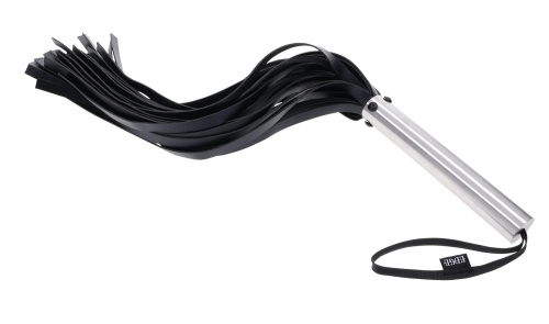 Edge Flogger - Black / Silver  2