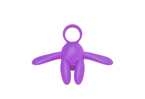 The 9's Flirt Finger Butterfly Finger Vibrator - Purple  2