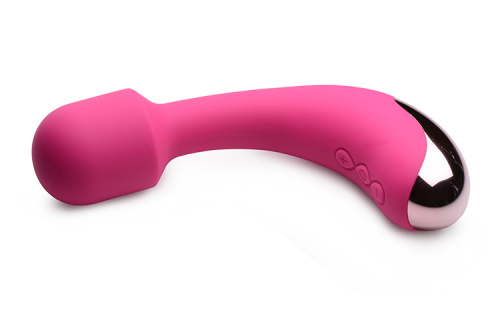Silicone G Spot Wand - Magenta  2