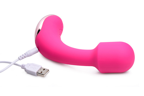 Silicone G Spot Wand - Magenta  5