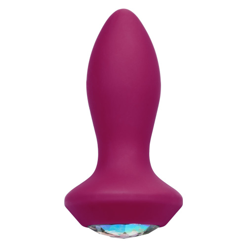 Power Gem Vibrating Petite Crystal Probe - Purple  5