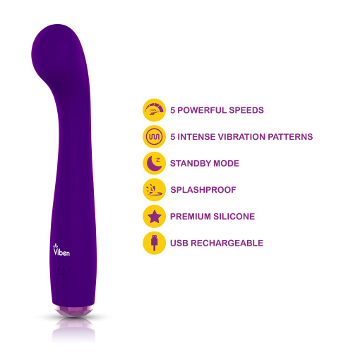 Devotion G-Spot Massager - Violet  4
