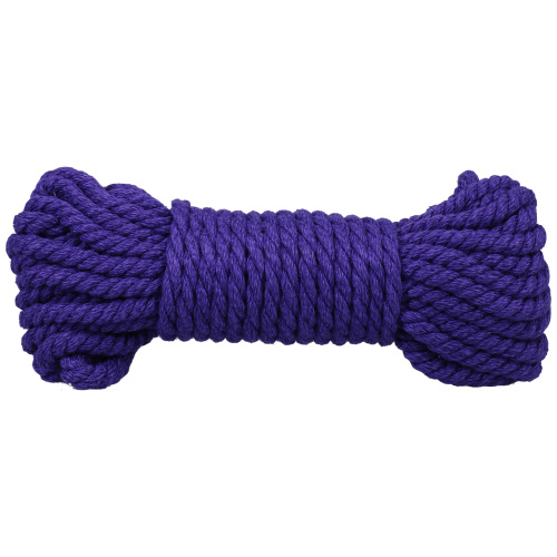 Merci - Bind and Tie - 6mm Hemp Bondage Rope - 30  Feet - Violet  2