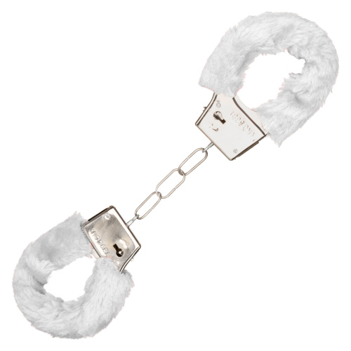 Playful Furry Cuffs - White  5