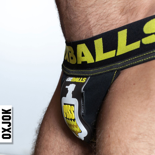 Pisspig 3d Rubber Urinal Patch Pouch Black/yellow Medium  2