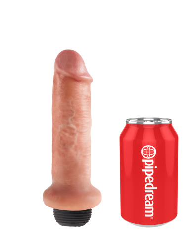 King Cock 6 Inch Squirting Cock - Flesh  5