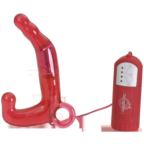 Men's Pleasure Wand - Red  2