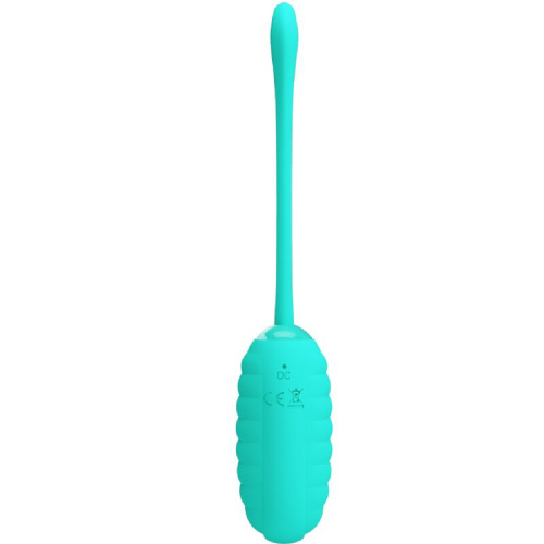Kirk Rechargeable Vibrating Egg - Turquoise  3
