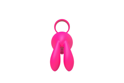 The 9's Flirt Bunny Finger Vibrator - Pink  5