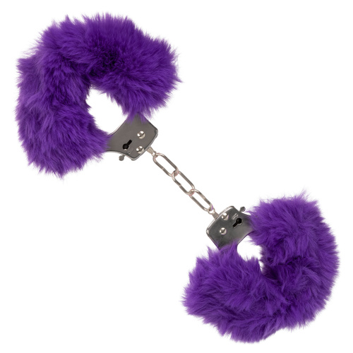 Ultra Fluffy Furry Cuffs - Purple  4