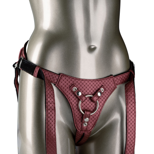 Her Royal Harness the Regal Queen - Red  4