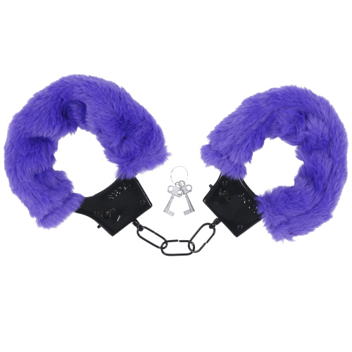 Merci - Fluff Cuffs - Violet  3