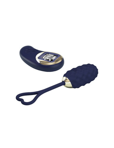 Vivian Remote Control Vibrating Egg - Blue  3