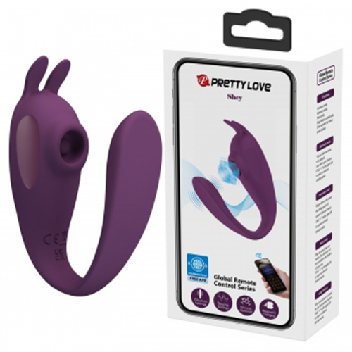 Shey Global App Control Vibrator - Purple  2