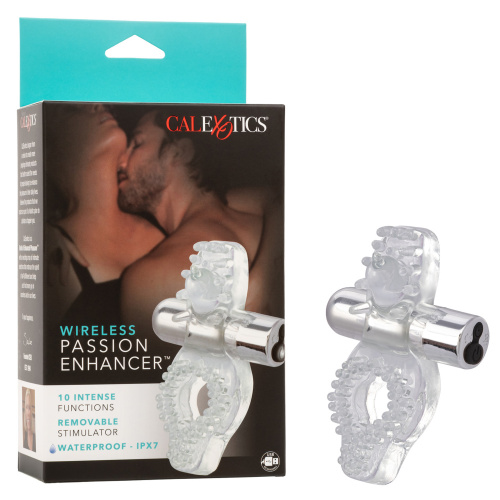 Wireless Passion Enhancer Rechargeable Clear  4