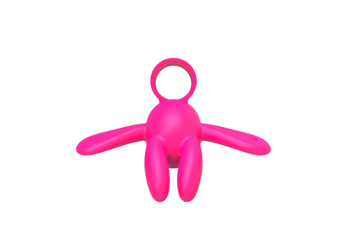 The 9's Flirt Finger Butterfly Finger Vibrator - Pink  3