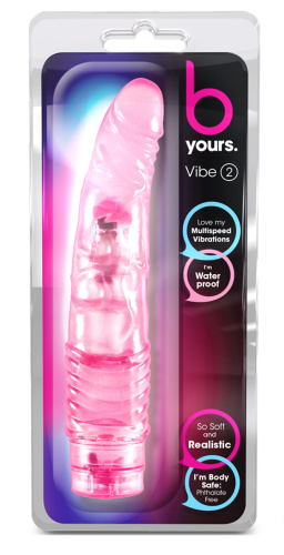 B Yours Cock Vibe #2 - Pink  2