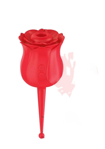 Wild Rose Le Point Suction/stim - Red  2
