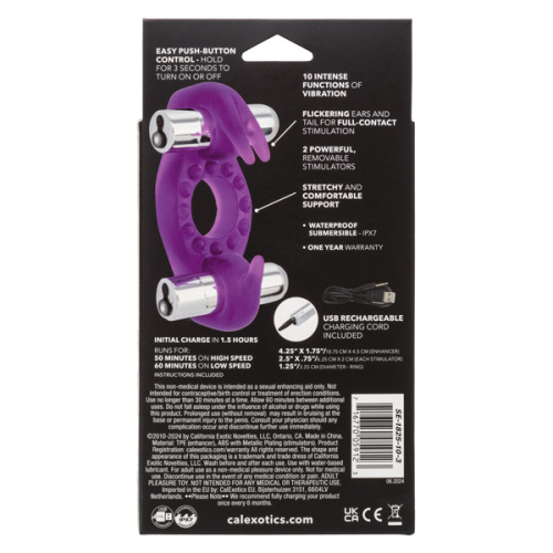Wireless Rockin Rabbit- Purple Rechargeable  4