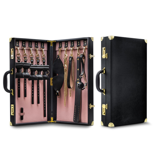 Temptasia - Safe Word - Bondage Kit With Suitcase  - Black  4